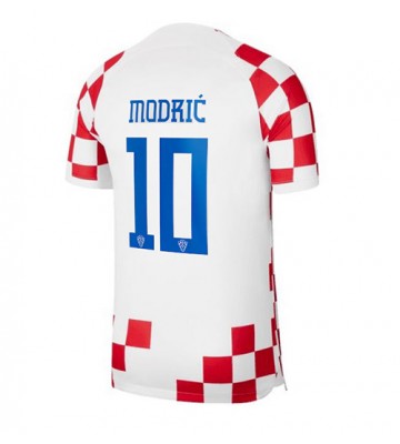 Kroatien Luka Modric #10 Hemmatröja VM 2022 Korta ärmar